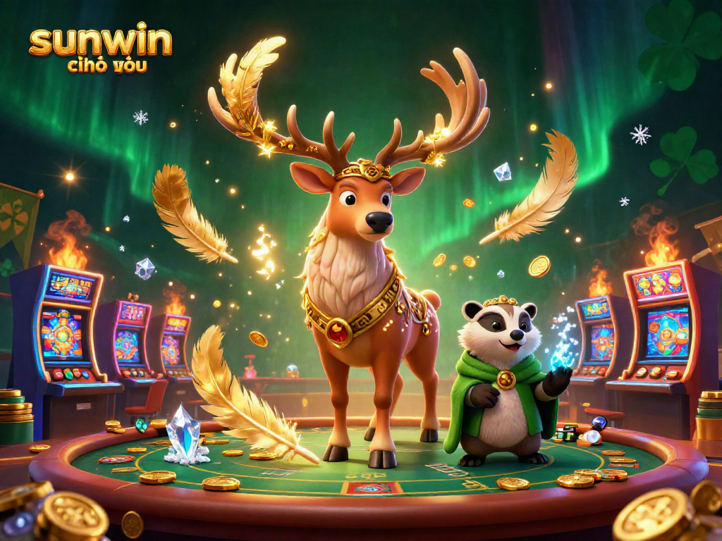 Experience the thrill of winning with sunwin chính thức in a vibrant 3D casino atmosphere.