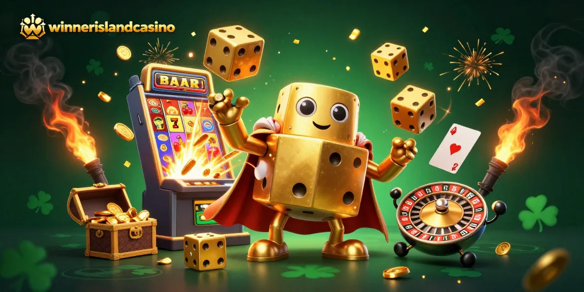 Experience thrilling gameplay at winnerislandcasino with dynamic slot machines, golden dice, and casino games.